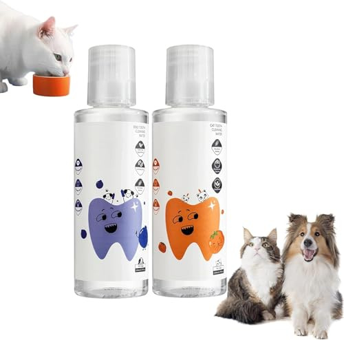 Un enjuague bucal natural, sin olor ni sabor para gatos y perros que combate eficazmente el sarro, promueve la salud de las encías y refresca el aliento. Apto para todas las mascotas.