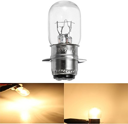 Alamor 12V 25/25W Motorrad Quad Scheinwerfer Projektor Front Lampe Birne T19 P15D-25-1