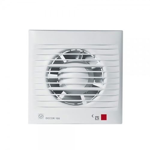 Extractor de baño temporizado S&P Decor-100 CR