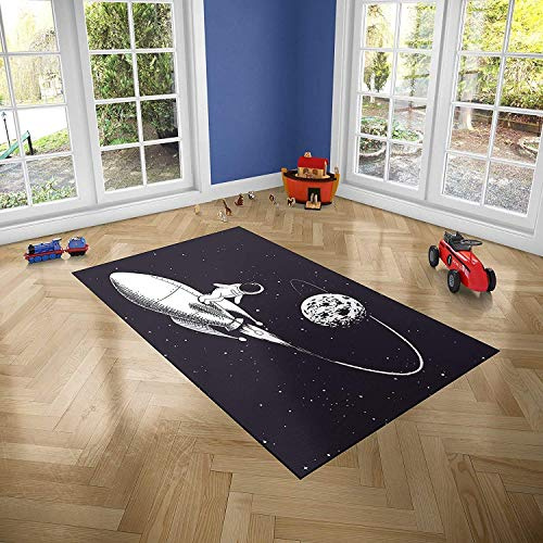 Oedim Kinderteppich aus PVC | 95 x 120 cm | Teppich PVC | Vinylboden | Dekoration für Zuhause | Boden Sintasol | Kinderschutz |