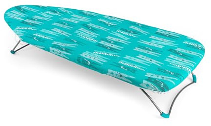 Beldray LA023735PEGN Table Top Ironing Board, Peg Print