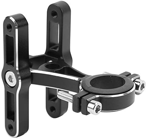 Bicycle Bottle Cage Holder Adapter Aluminium Alloy Rotatable Bike Double Bottle Mount Adapter for Handlebar Seat Post Bottle