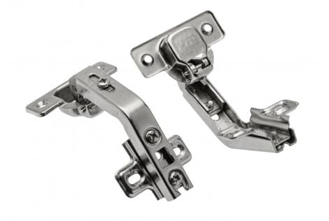 BRESKO 2-10 Stk Topfband Weitwinkel-Scharnier Möbelscharnier 35 mm Topfscharnier Scharniere Möbelband Topfbänder Schrankscharnier Möbel Schrank Klappenband (Weitwinkel 135°, 2 Stück)