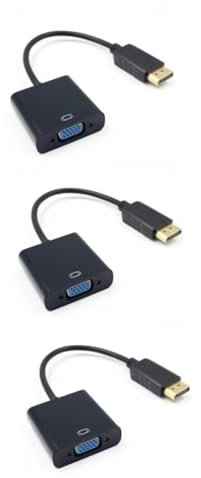 Gatuida 3 Stücke 1080p Video Konverter Kabel Männlich Zu Weiblich Adapter Keine Externe Zu Verbinden Unterstützung Multi-Display