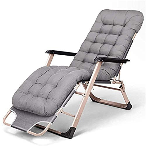 ZURBAQD Zero Gravity Lounge Chair, Gartenstuhl Klappstuhl Lounge Chair Leichter und tragbarer Outdoor-Strandstuhl Lounge Chair Bequemes Jubiläum Warm as Ever