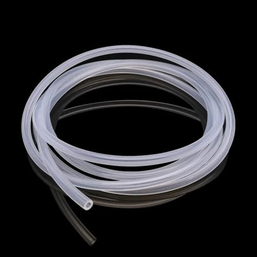 Trinkwasser-Silikonschlauch, 3 Meter Silikon-Luftschlauch, flexibler Gummischlauch for Ablassen for die Weinherstellung(4mm x 6mm)