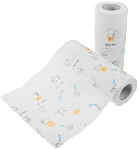 Healeved 2rollen Waschbare Küchen-geschirrtücher Spültücher Aus Vlies Für Zuhause Öl Und Fettbeständig Flexible Für Geschirr Und Möbel
