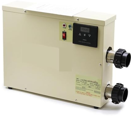 JCKJWL 15KW Warmwasserbereiter Schwimmbad Wärmepumpe for Badewanne Thermostat 220v/380v Schnelles und effizientes Heizen(18KW 380)