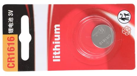 Whltzf CR1616 Bouton Batteries Cellules 3V Batteries Lithium Remplacement Cellule Monnaie pour Les Montres Calculateurs Tévote Toy Batte
