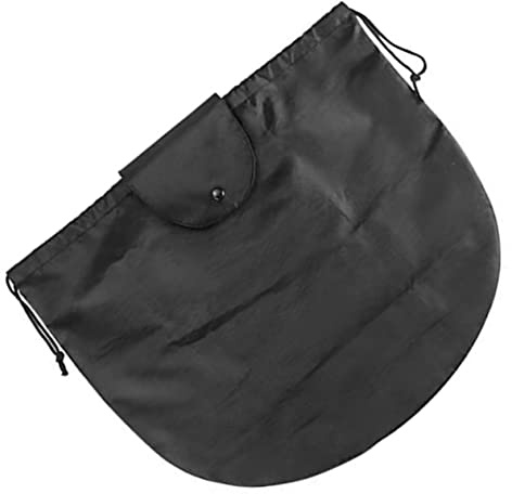 CONGARTENO Tragbare Helmtasche aus Polyester für Skihelme und Motorradhelme Schwarze Tasche mit Kordelzug zum Schutz und Einfachen Aufhängen im Outdoor und Wintersport