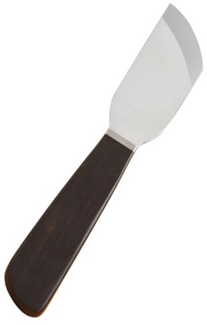 GARIOUANS Herramienta Artesanal Para Trabajar Cuero Cuchillo Skiver Ergonómico Ébano Práctico Para Cortar y Piel Apto Para Aficionados y Profesionales Diy