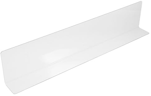 PENIKOKO 40.00 X 8.00 X 4.00 Cm Splash Guard for Kitchen Sink Area Sink Back Splash Guard for Bathtub Corner and Shower Waterproof Water Board Easy Install
