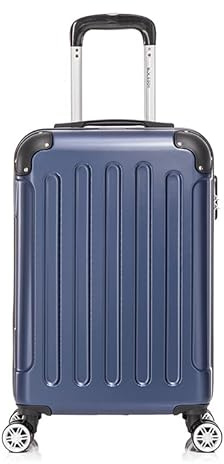 Boleedy Valise Cabine 20″ (55 cm) Rigide ABS Léger et Durable, Bagage de Voyage Trolley 4 roulettes 360°, Suitcase Pas Cher, Soute Avion 20kg