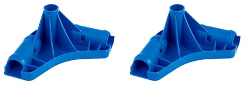 YGBWAOV 2X Giunto Angolare per Telaio Piscina, Staffa di Collegamento Angolare per Telaio Piscina per Accessorio per Piscina P61016 per Piscine con In Metallo