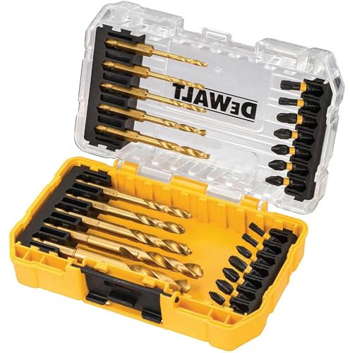 DeWalt DT70748T-QZ - Juego de 24 piezas para taladros eléctricos - Brocas y puntas de taladro FLEXTORQ