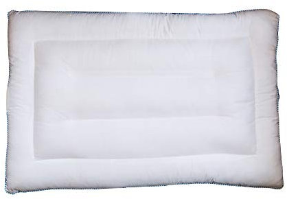 CUTTE Kinderschlafkissen Baumwolle Kinder gewaschenes Buchweizenkissen 40x60cm,White1,40x60cm