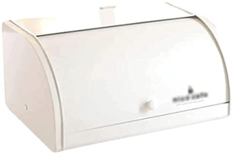 Moda paneras Panera portátil, panera de Metal, soporte de pan Vintage para decoración de encimera de cocina, almacenamiento de pan fresco hermoso Generoso