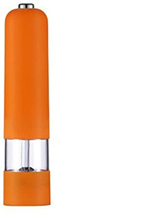 Molinillo de pimienta Molinillo de sal, molinillo de pimienta con pilas con luz LED, fácil de limpiar, cocina casera, herramientas para barbacoa, molinillo de especias de cocina (color: B) (B)