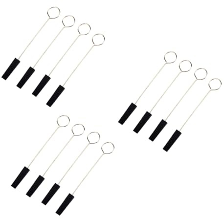 ibasenice 3stücke Piano Stimmgabel Teiliges Dämpfer Präzises Klavierstimmen Hochwertige Edelstahl Konstruktion Für Optimale Klangqualität Für Musiker Und Klaviertechniker