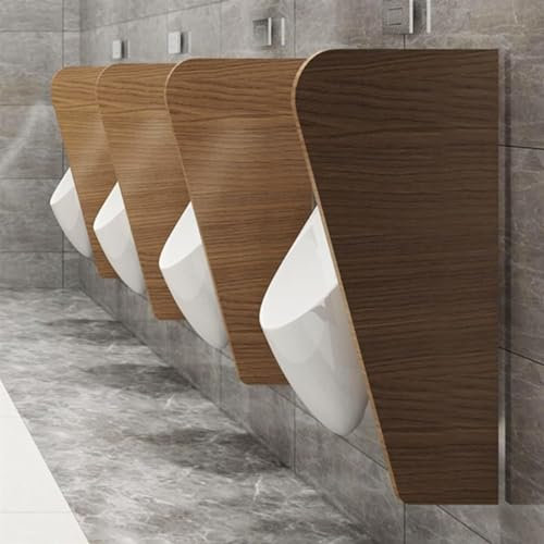 HAILM Urinal-Trennwand, Toilettentrennwand, Wandmontierter Urinal-Trennwand Für Herren, Sichtschutz, Kreative Trennwand, Raumtrennwand Für Kindergärten/Einkaufszentren/Öffentliche Plätze,1pcs