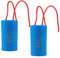 LbsAMP 2 Pièces CBB60 450V 8uF 50/60HZ Condensateur de Démarrage Moteur Electrique Capacitor Condensateur de Marche Condensateur 8 Microfarad pour Refrigerateur Moteur Pompe Generateur