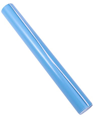 ULTECHNOVO Auto Wrap Folie Selbstklebend PVC-autofolie Glänzend Mit Luftblasen-freiem Trägerpapier Für Auto Motorrad Telefon Laptop Möbel Fenster Blau