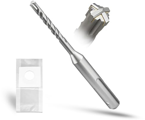 METOTY SDS Plus Bohrer 5mm×110mm，Steinbohrer,Hammerbohrer,Betonbohrer,Für Stein,Beton,Naturstein,Ziegelmauer