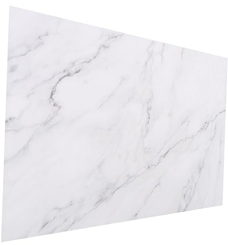 CONGARTENO Tabla de Cortar de Mármol Natural Gris y Blanco, Rectangular, Multifunción para Cocina y Baño, Práctica y Decorativa, Tabla para Servir Quesos, Frutas y Repostería, Suministros Domésticos