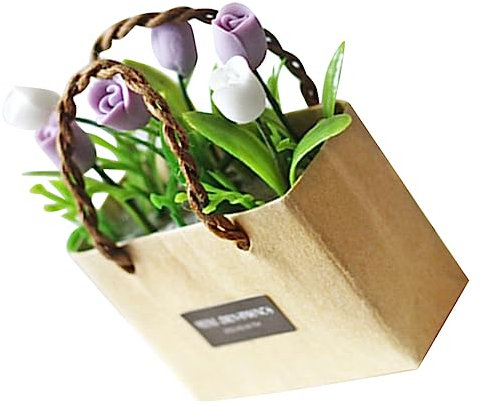 GARIOUANS Giocattoli in Miniatura Decorazioni Floreali in Resina Artigianato in Miniatura Accessori Per Bambole