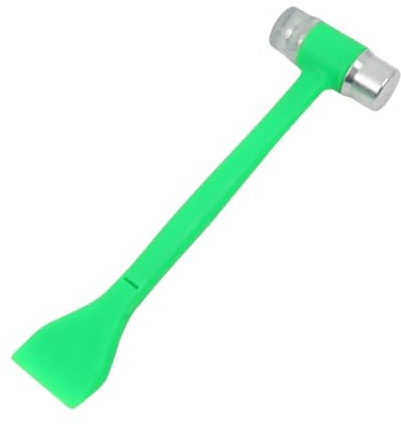 predolo Strumento a maglio a doppia faccia multifunzionale, impugnatura ergonomica, robusto, maglio in gomma per montaggio mobili e decorazione della casa, 3 in 1