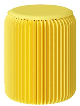 Sgabello pieghevole leggero e portatile con cuscino, poggiapiedi dal design a nido d'ape, panca compatta per casa, ufficio e uso esterno, 32 x 40 cm, ideale per campeggio, picnic e viaggi