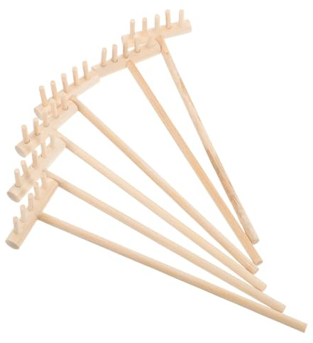 Parliky 6 pezzi Rastrelli Mini per Giardino di Sabbia Strumenti Precisi per Creare Motivi Dettagliati Accessori per Sabbiera e Mini Paesaggi Zen per Principianti ed Esperti