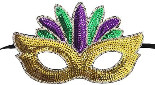 Maskerade Venezianische Maske Damen Herren Venezianischen Maske für Halloween Karneval Fashion Masken Abendkleid Tanz Party Kostüm Augenmaske Frauen Männer Partymaske