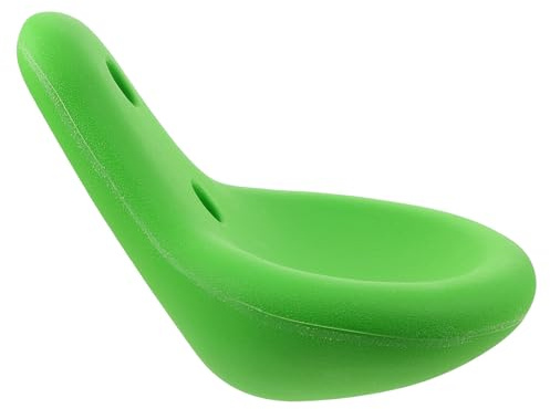 FUNOMOCYA Siège Balançoire en Plastique Vert pour Tout-Petit Planche à Bascule Légère et Stable Accessoires de Remplacement pour Portique Équipement de Jeux Extérieurs pour Garçon et