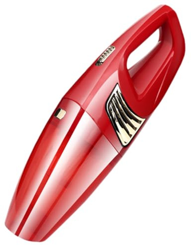 Healeved Aspirateur de Voiture Portable sans Fil, Mini Nettoyeur Rechargeable USB, Léger en Abs, Puissant pour Nettoyage des Miettes Lors Conduite