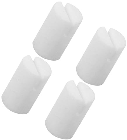 GALPADA Cejuela de Banjo de Hueso de Buey Blanco para 5 Cuerdas Excelente Resonancia y Resistencia, Pack de 4 Piezas Adecuado para Músicos y Entusiastas