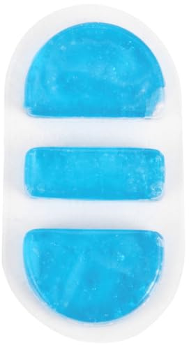 MALUGOGO Multifunktionales Kühlgel Eisbeutel aus Pvc für Nase Leichtes Still Kühlpack zur Schonung und Kühlung Verletzter Nasenpartien Blau