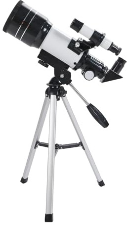 Astronomisches Lernteleskop für aus Aluminium mit mehrfach beschichteter Optik für klare Sicht auf Planeten und Krater Astronomisches Kinderteleskop