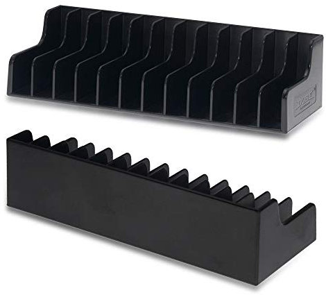 OSTENT 2 x support de support de support de stockage de disque de CD de boîte de carte de jeu pour Nintendo Switch Console