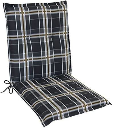 Gardissimo Niederlehner Auflage Comfort 2408, Made IN Europe, 100 x 50 x 8 cm, 100% Baumwolle
