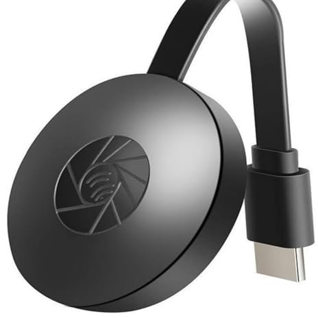 Adattatore Dongle Display Wireless, Adattatore Display HDMI, Dongle Ricevitore Dispositivo Wireless Stesso Schermo, Streaming Video/ 1080P da Laptop, PC, Smartphone a