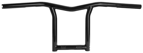 Burly Brand B12-6031B 1in. Sid Handlebar - Black - 10in. End Rise