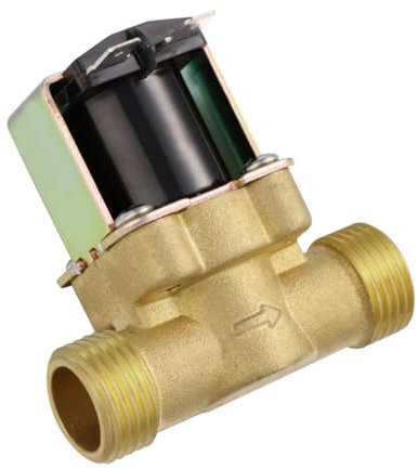Anneome Magnetventil Dc Rückschlagventil Aus Messing Normalerweise Geschlossen Elektromagnetisches Wasserregelventil Für Warm Und Kaltwasseranwendungen