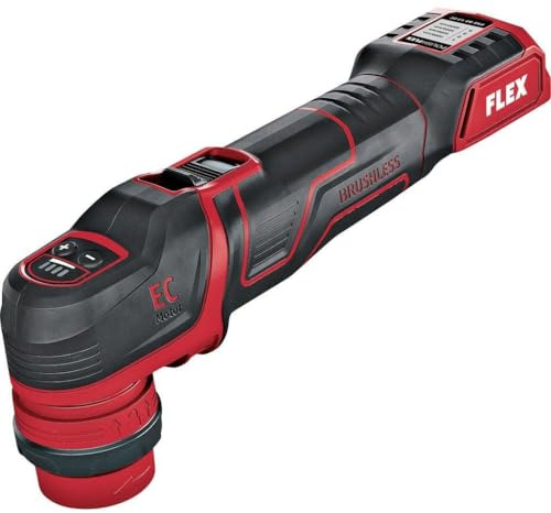 Flex Akku-Polierer 12 V, rotativ und exzentrisch freilaufend PXE 80 12-EC (für rotative Arbeiten, ergonomisch) 532267