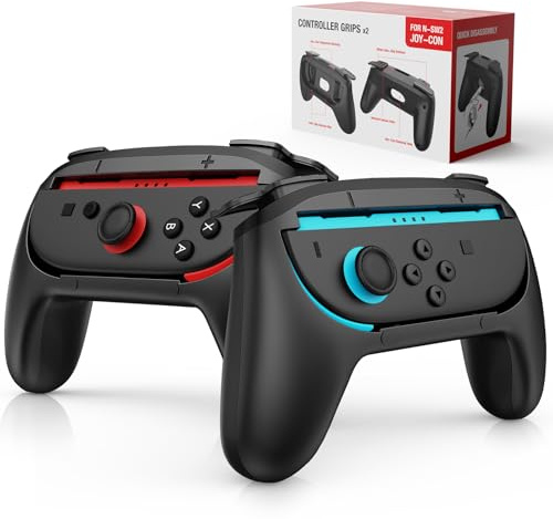 Lmcpa 2 Pack Controller Grips Compatible with Nintendo Switch 2 Joy-Cons