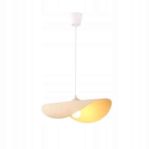 LightLogic Hängelampe ARILAS - Pendelleuchte Esstisch Boho Style mit E27 Fassung und Beige Lampenschirm - Elegante Hängeleuchte Geflochten für Wohnzimmer und Schlafzimmer- Stilvolle Deckenlampe