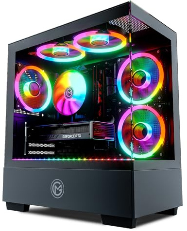 GameMachines Evolv - Gaming PC - AMD Ryzen 7 7700 - GeForce RTX 5070-1TB SSD - 32GB DDR5 - WLAN - Windows 11 Pro