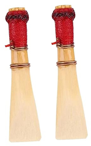 BESPORTBLE 2stücke Fagott Schilf Rohrblatt Leichtes Fagottrohr Zubehör Handgefertigte Fagottteile Kompakt Instrumentenaccessoires Passend Für Fagottinstrumente