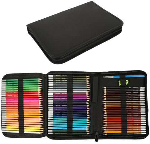 Housoutil 1 Satz Buntstifte Set für Farben Wasserlösliche Aquarellstifte Ergonomisches Design für Zeichnen Skizzieren und Malen Vielseitige Malutensilien für Anfänger und Künstler