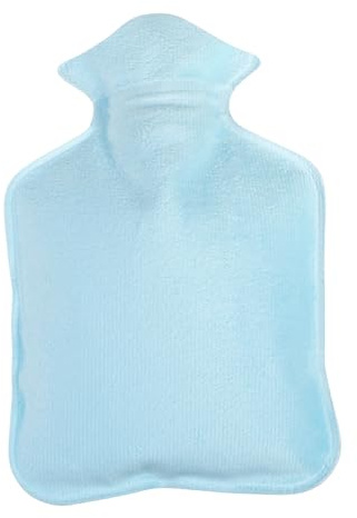 Hot Water Bottle with Cover Mini Hot Water Bag Reusable Thermal Therapy Bag for Muscle Pain Period Cramps Neck & Shoulder Comfort Small Hot Water Bottles for Adults (500Ml)